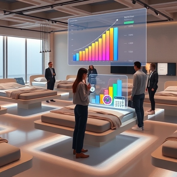 łóżka lewitujące