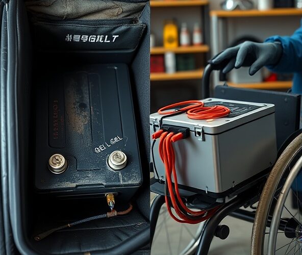 Czy akumulatory żelowe do wózków inwalidzkich wymienić na Li‑Ion — bezpieczniej?