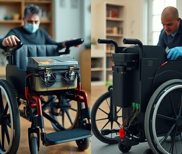 Czy akumulatory żelowe do wózków inwalidzkich wymienić na Li‑Ion — bezpieczniej?