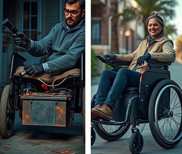 Czy akumulatory żelowe do wózków inwalidzkich wymienić na Li‑Ion — bezpieczniej?