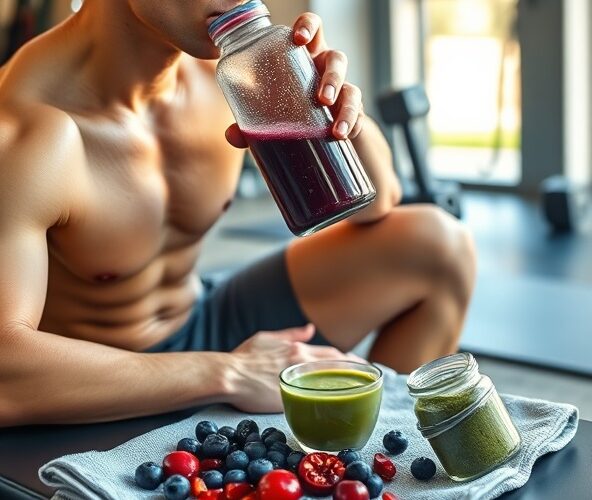 Kiedy pić antyoksydanty do picia, by szybciej zregenerować mięśnie?