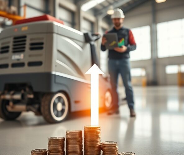 Jak obliczyć zwrot z inwestycji w automaty szorująco zbierające?