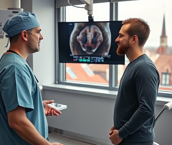 Jak wybrać chirurga w Grodzisku Mazowieckim do laparoskopowej operacji przepukliny pachwinowej u aktywnego zawodowo dorosłego?