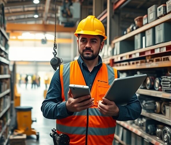 Jak kierownik wybiera części do suwnic, by zmniejszyć przestoje?