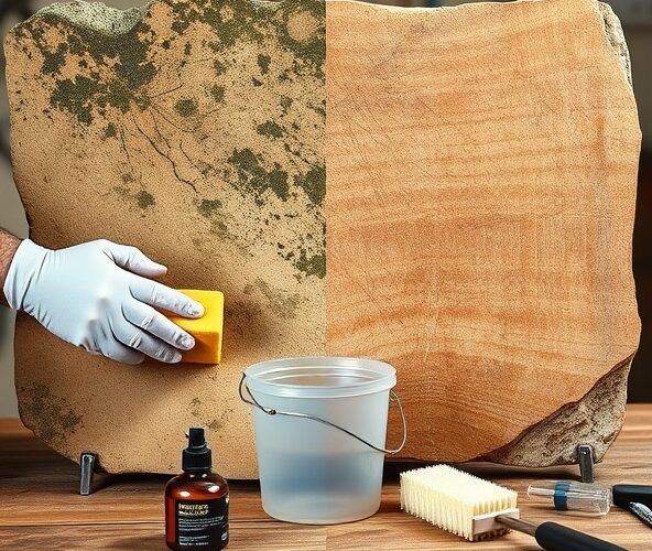 Jak czyścić piaskowiec przed sprzedażą, by podnieść jego cenę?