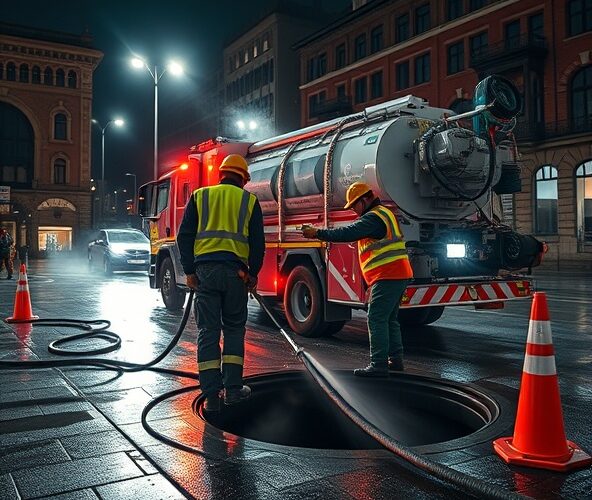 Jak wybrać firmę do czyszczenia kanalizacji w Łodzi przy nagłej awarii?