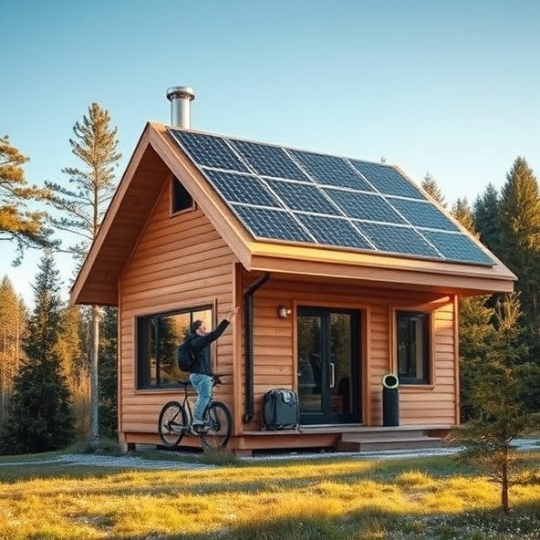 domki drewniane całoroczne do 35m