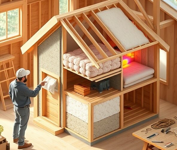 Jak wybrać izolację w domkach drewnianych na zamówienie?