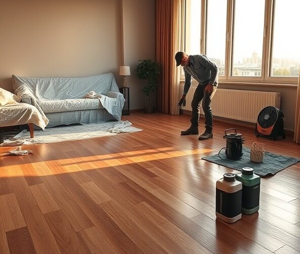 Jak długo schnie finish parkiet Warszawa i kiedy można wnieść meble?