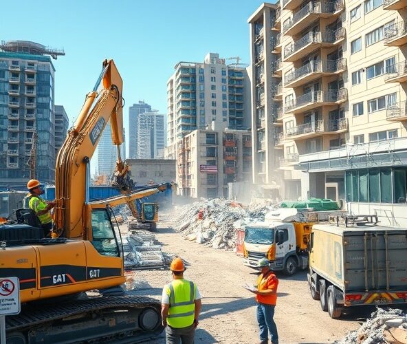 Jak firmy rozbiórkowe mogą obniżyć koszty recyklingu i poprawić BHP?