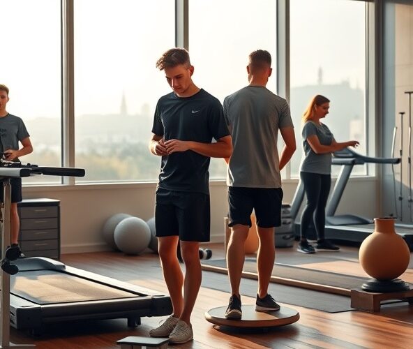 Jak bezpiecznie wrócić do biegania po skręceniu kostki dzięki fizjoterapii sportowej w Krakowie?