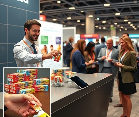Jak wybrać gumy z logo na stoisko targowe, żeby zwiększyć liczbę leadów?