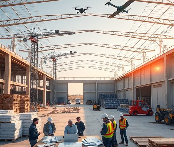 Jak zaplanować budowę hali magazynowej, by obniżyć koszty?