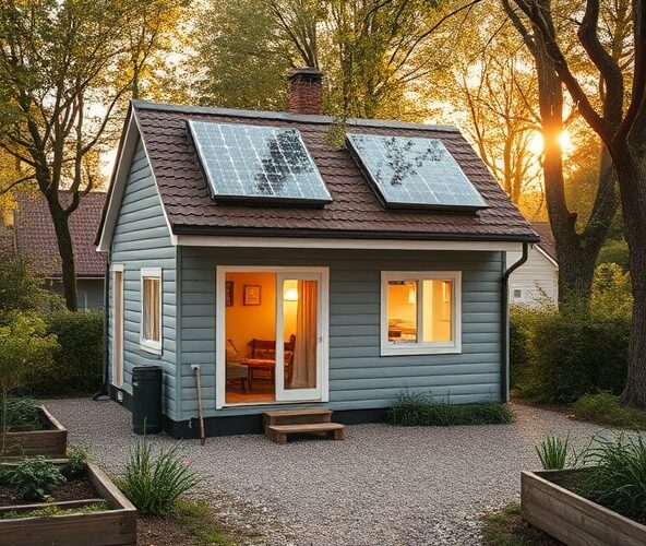 Jak zrobić domek na działce energooszczędny i tani w ogrzewaniu?