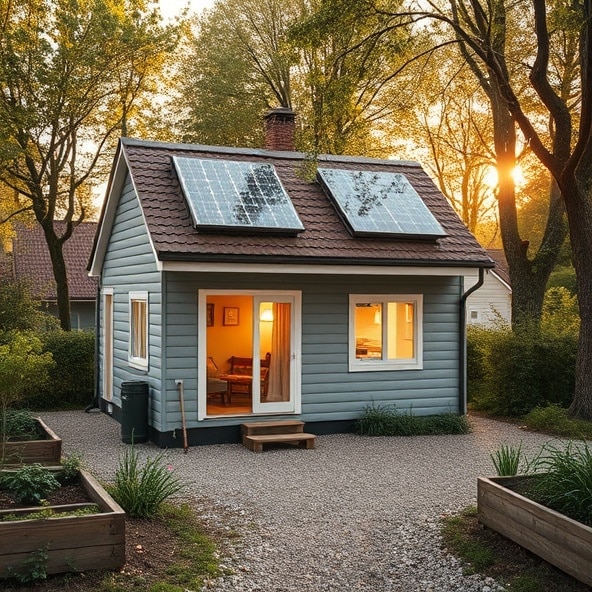 jak zrobić domek na działce