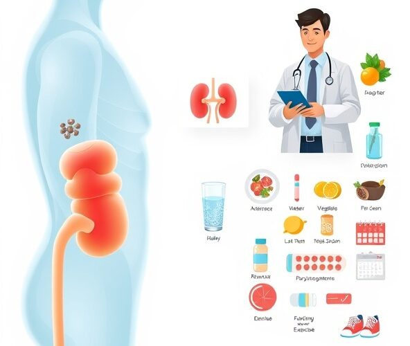Jak zmniejszyć ryzyko nawrotu kamieni nerkowych po leczeniu?