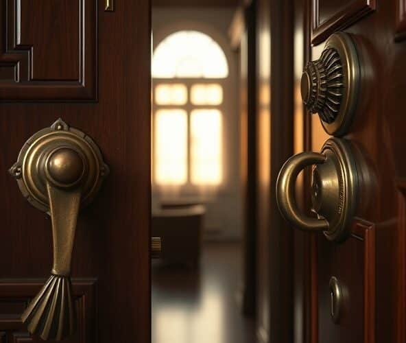 Jak dobrać klamki art deco do drzwi z lat 20., by zachować oryginalny styl?