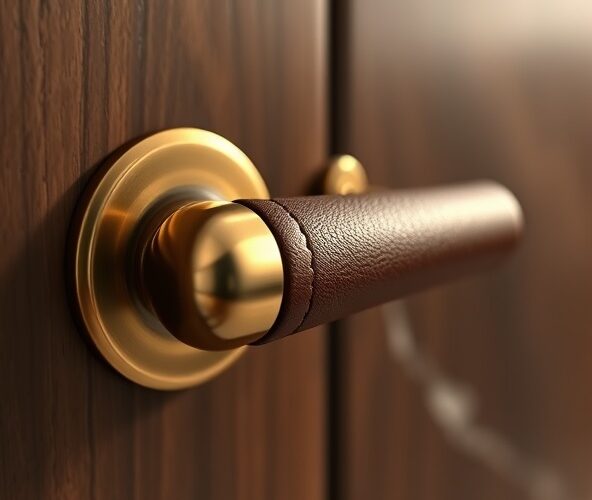 Jak fotografować klamki ze skórą, by przekonać klientów premium?