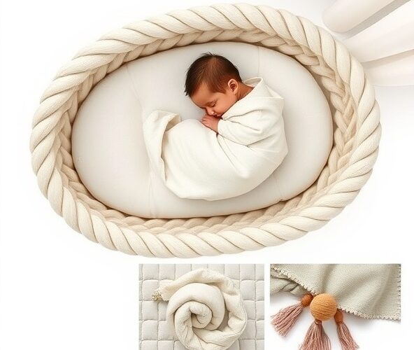 Jak opisać kokon niemowlęcy pleciony, by zwiększyć sprzedaż?