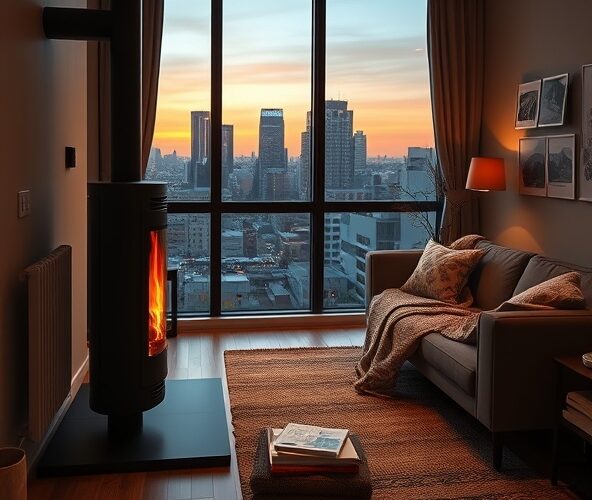 Czy kominek gazowy wolnostojący z zamkniętą komorą spalania obniży rachunki za ogrzewanie w mieszkaniu z miejskim ciepłem?