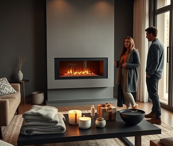 Czy pakiety przy kominkach ściennych zwiększą wartość koszyka?