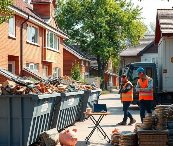 Jak wynająć kontenery na gruz w Józefowie, oszczędzając przy remoncie?