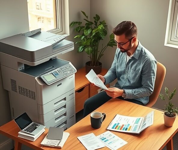 Czy dzierżawa kopiarki Bizhub opłaca się w jednoosobowej działalności?