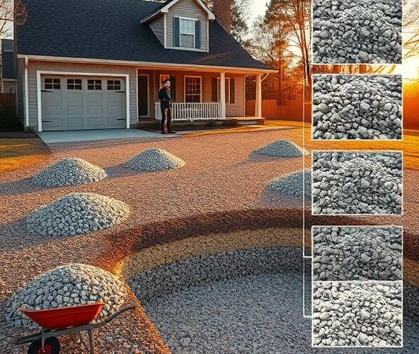 Jakie kruszywo na drogę wybrać do drogi dojazdowej przy domu?