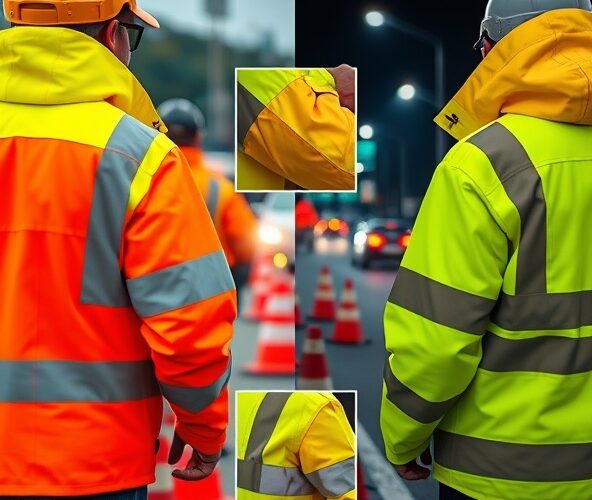 Jak wybrać kurtki robocze z odblaskami dla prac przy ruchu drogowym?