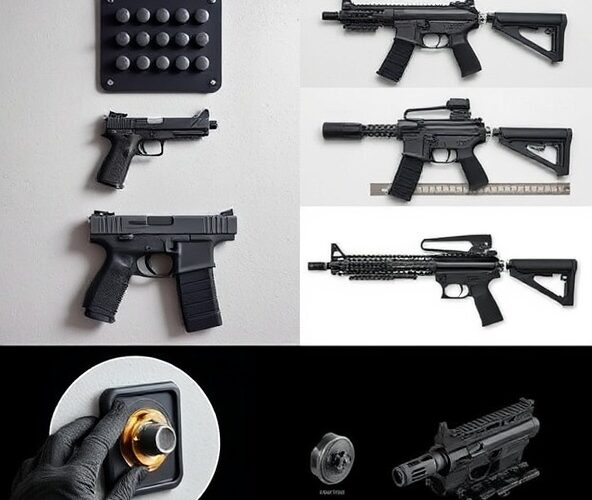 Czy magnetyczny uchwyt na broń będzie pasować do mojej broni?