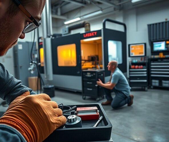 Jak zaplanować miesięczny serwis maszyny do cięcia laserowego?