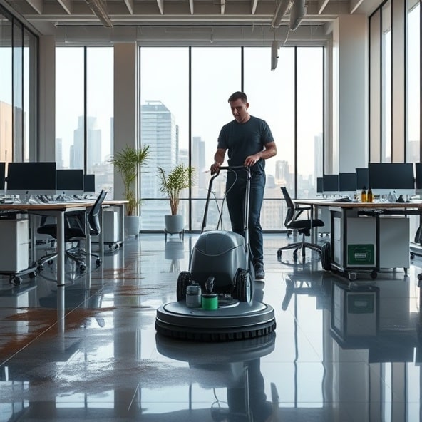 maszynowe czyszczenie podłóg warszawa