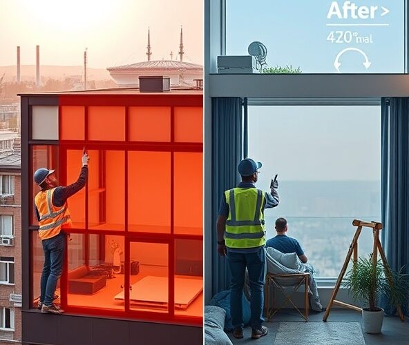 Czy montaż folii okiennych w Katowicach obniży rachunki za klimatyzację i ogrzewanie?