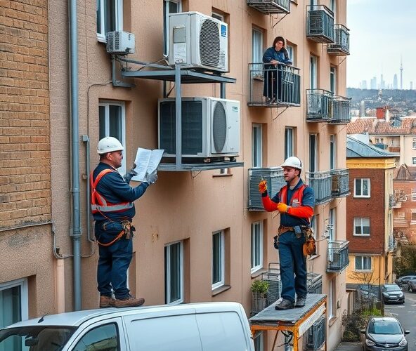 Jak legalnie zamontować klimatyzację w bloku w Warszawie?