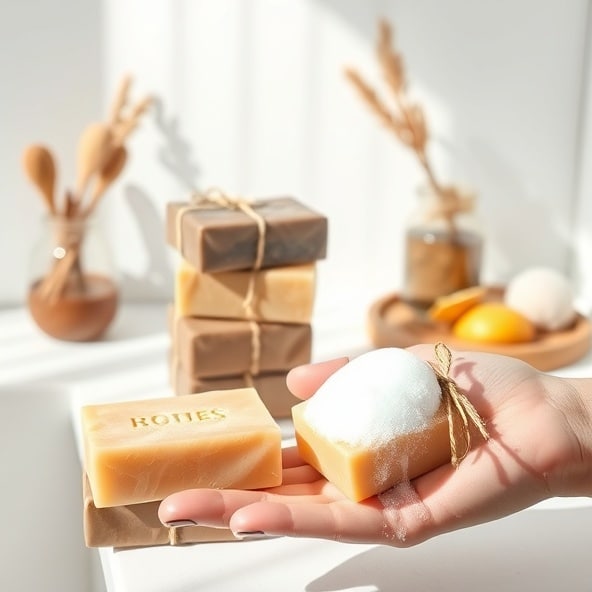 mydła do rąk w kostce