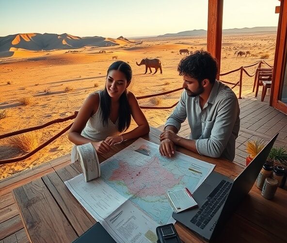 Jak zaplanować 10‑dniowy budżet na wyjazd do Namibii dla pary?