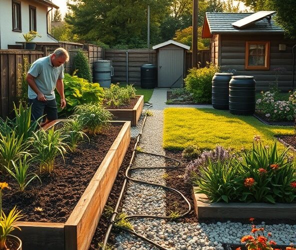 Jak oszczędzać wodę przy nawadnianiu ogrodów w Nadarzynie?