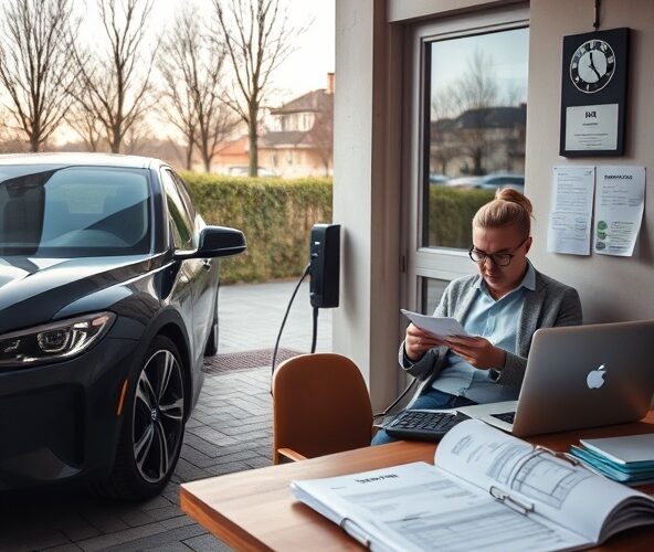 Jak odliczyć VAT od nowego elektrycznego BMW w JDG?