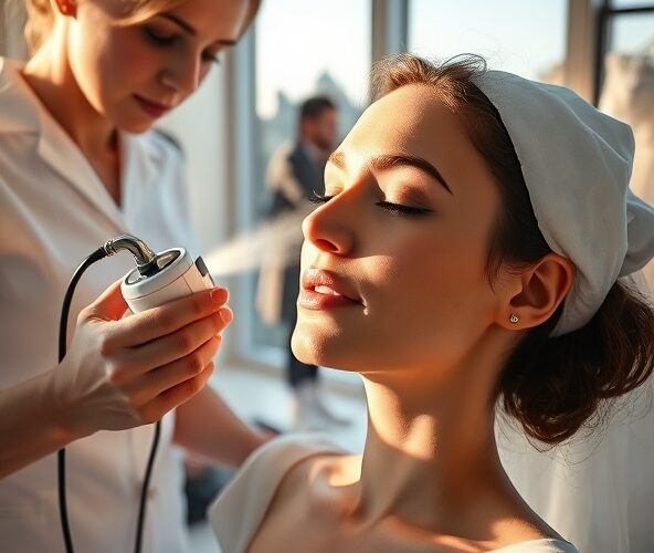 Czy oczyszczanie wodorowe w Warszawie przed ślubem pomoże cerze mieszanej wyglądać lepiej na zdjęciach?