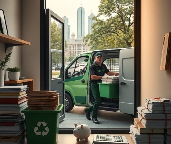 Odbiór makulatury w Warszawie dla małego biura, aby obniżyć koszty?