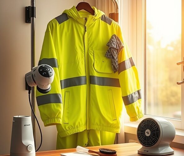 Jak odświeżyć odzież ochronną klasy 1 bez prania, by zachować atesty?