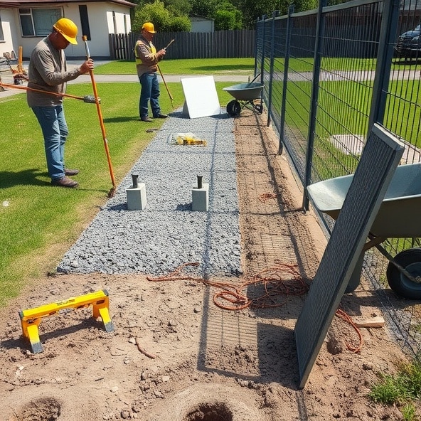 ogrodzenia z siatki panelowej