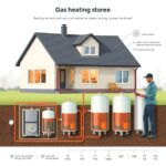 ogrzewanie gazowe ze zbiornika