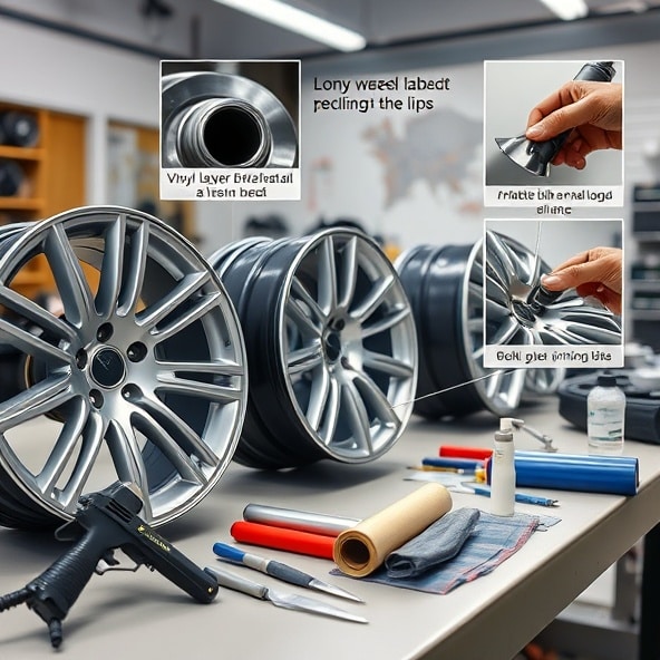 oklejanie felg folią biała podlaska