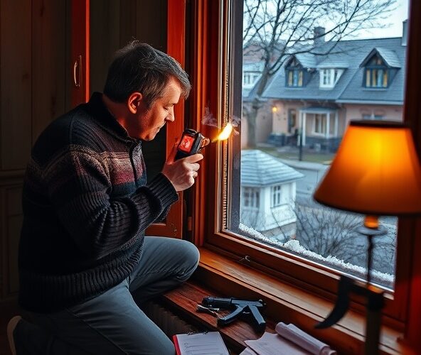 Jak właściciel domu sprawdzi nieszczelność okien w Łowiczu przed zimą?