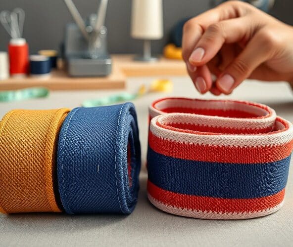 Czy wybór tańszej tkaniny obniży koszt opasek na rękę materiałowych?