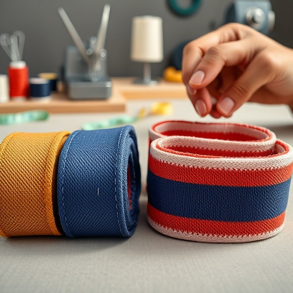 opaski na rękę materiałowe