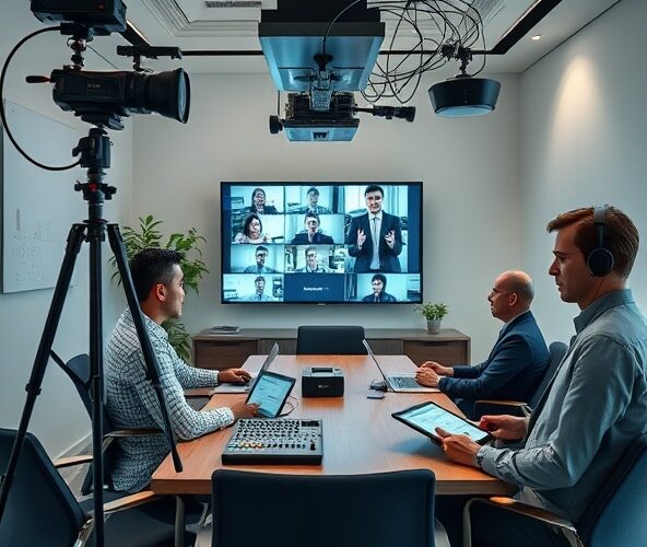 Czy outsourcing audio video spotkań zarządu do wyspecjalizowanej agencji jest opłacalny dla małej firmy bez własnego działu IT?