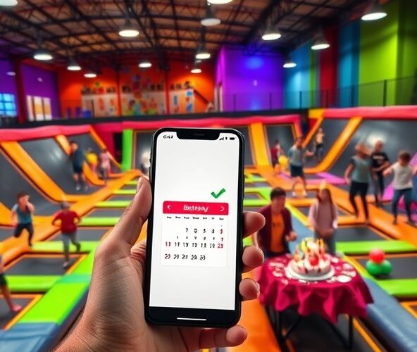 Jak zwiększyć rezerwacje urodzin online dla parku trampolin Radom?