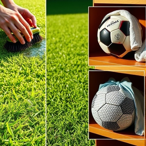 piłka na sztuczną trawę